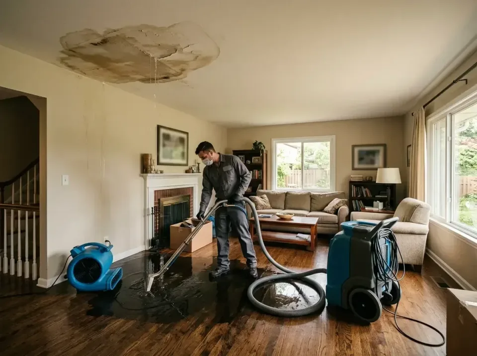 attic-pipe-burst-ceiling-drip-008 — frequently asked questions, Water Damage Restoration & Carpet Care in Acton, CA